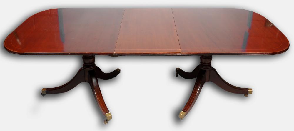 GEORGE III STYLE INLAID MAHOGANY 33d003