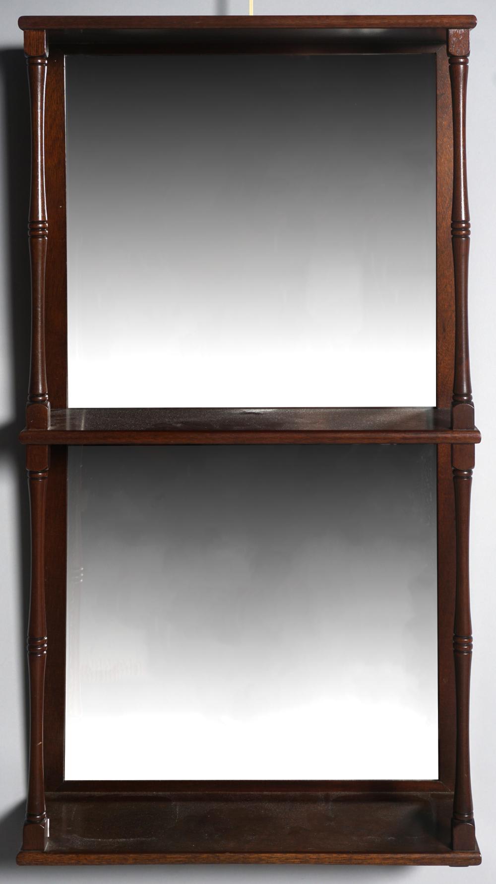 ENGLISH HANGING SHELF WITH MIRRORED