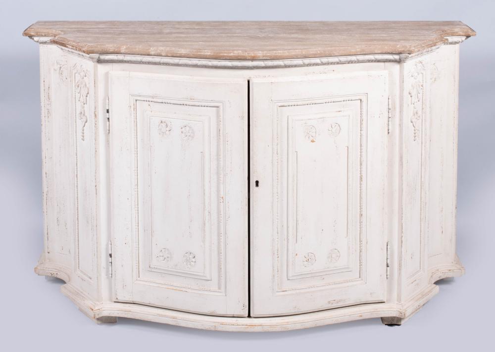 FRENCH PROVINCIAL STYLE WHITE PAINTED