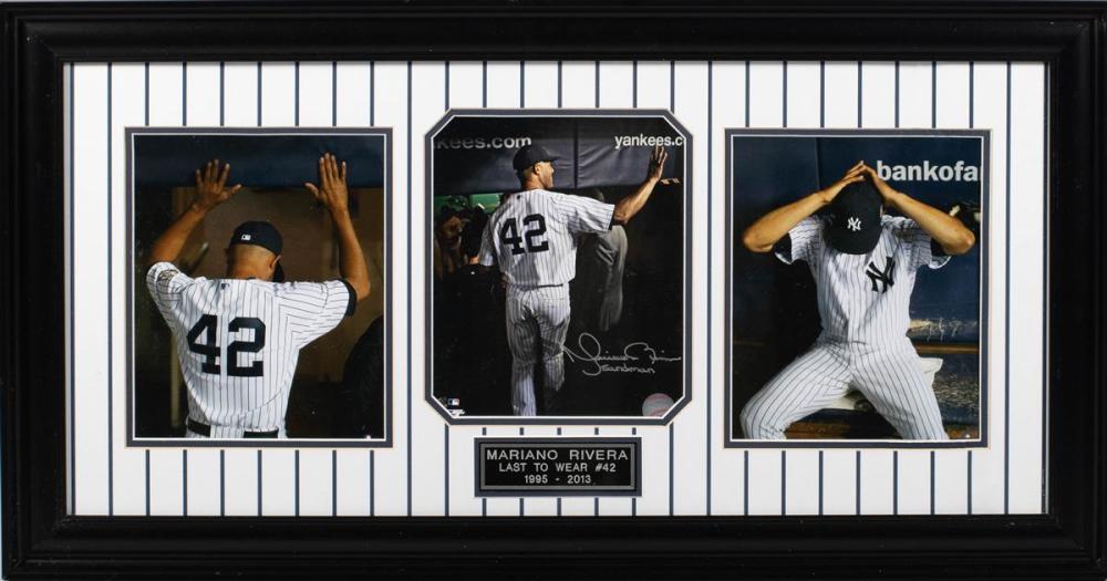 AUTOGRAPHED PHOTO OF NEW YORK YANKEES 33d0ed