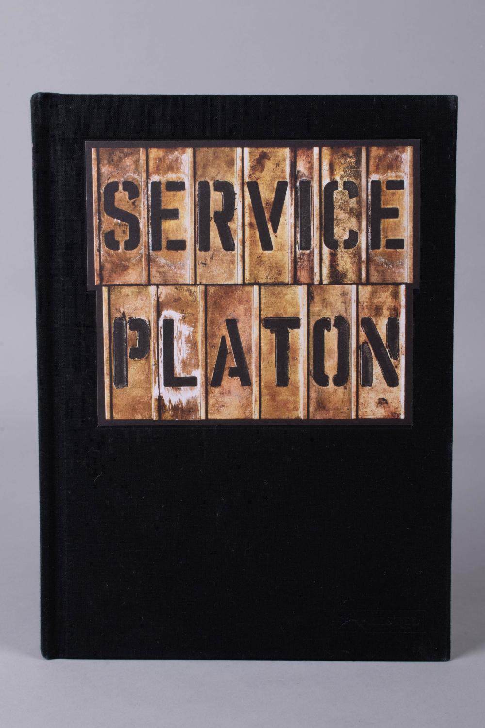 PLATON SERVICE SIGNED AND INSCRIBED 33d123