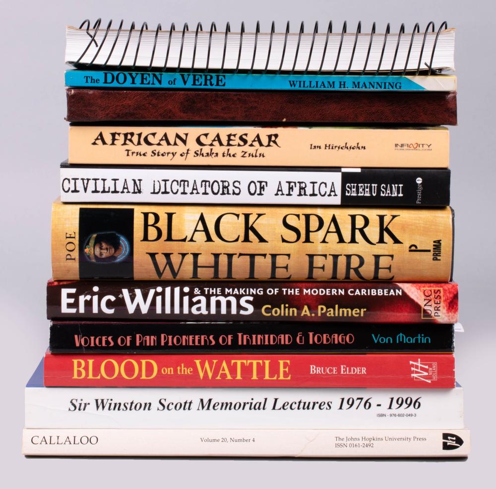 GROUP OF BOOKS ON THE GLOBAL BLACK 33d15e