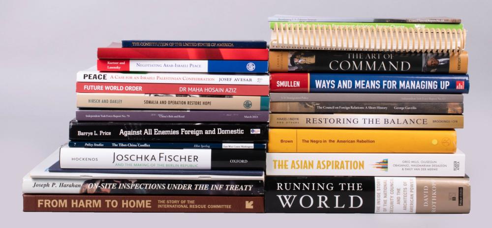 GROUP OF BOOKS ON FOREIGN POLICY