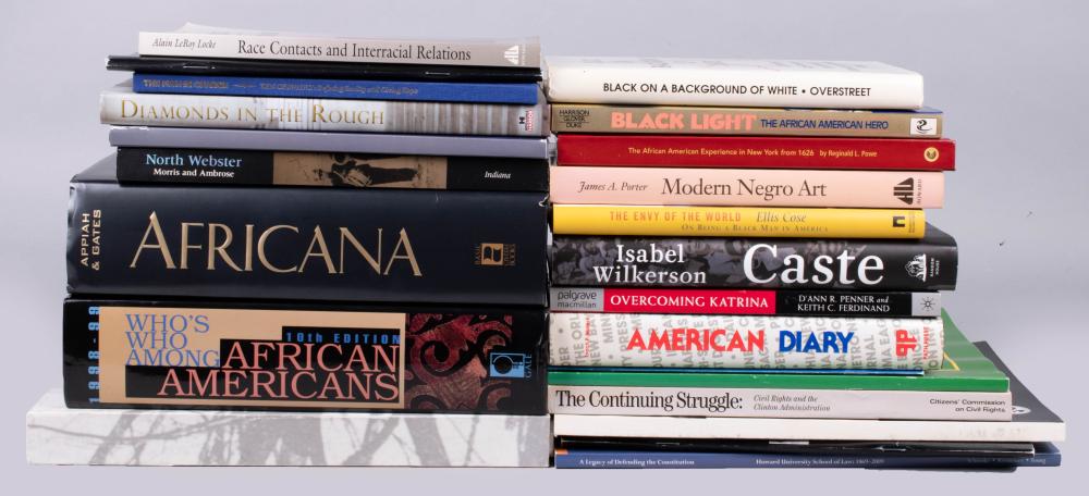 GROUP OF BOOKS ON AFRICAN AMERICAN