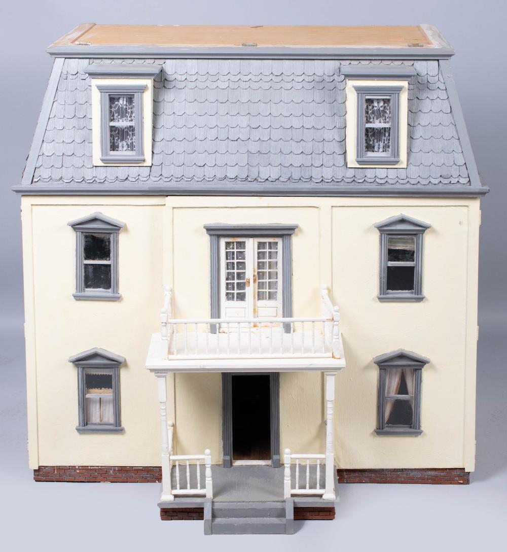 FEDERAL STYLE WHITE PAINTED HOUSE  33d1ad
