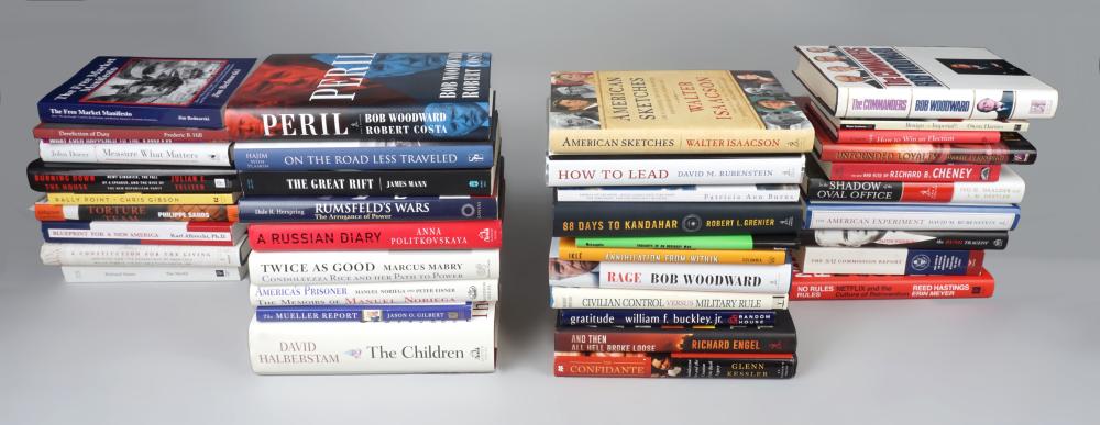 GROUP OF BOOKS ON CONTEMPORARY AMERICAN