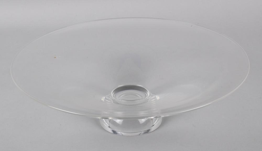 STEUBEN CAKE STAND 12 IN DIAM  33d22b