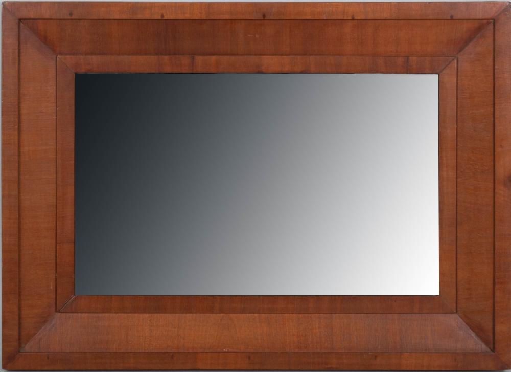 AMERICAN CLASSICAL MAHOGANY MIRROR  33d2d0