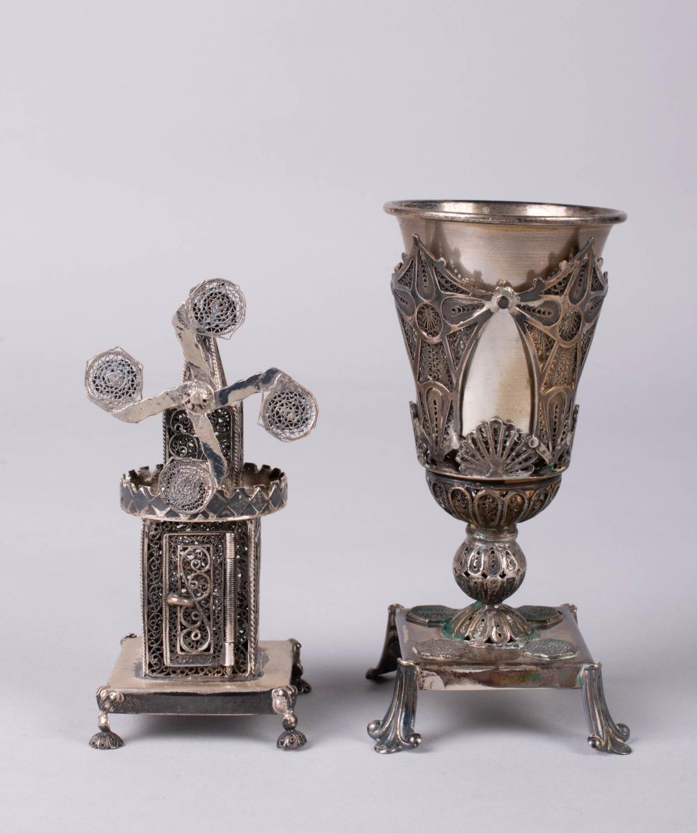 ISRAELI SILVER KIDDUSH CUP AND 33d2f7