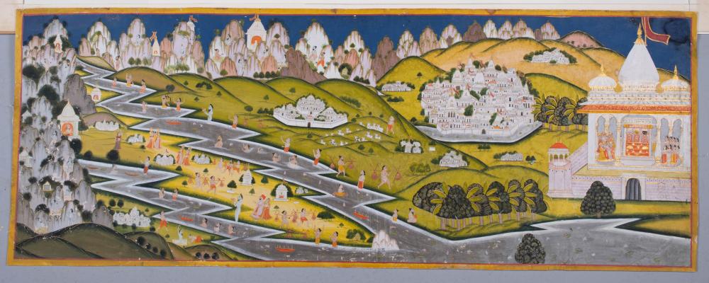 INDIA, JODHPUR, 1824, A PANORAMIC