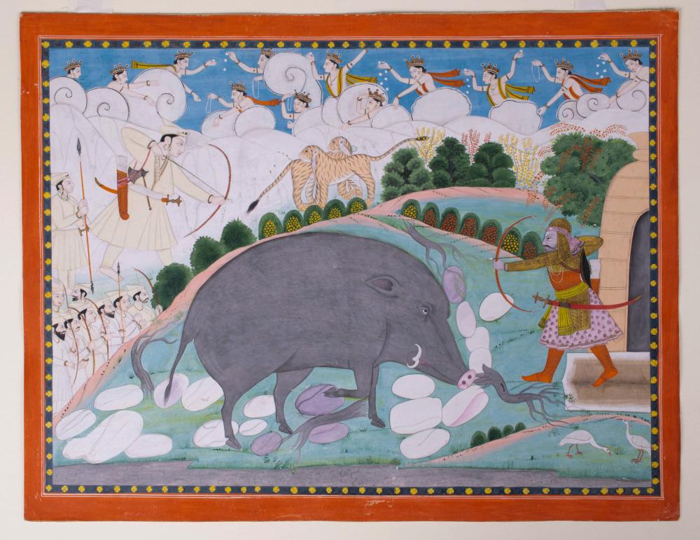 INDIA, KANGRA, CIRCA 1820, AN ILLUSTRATION