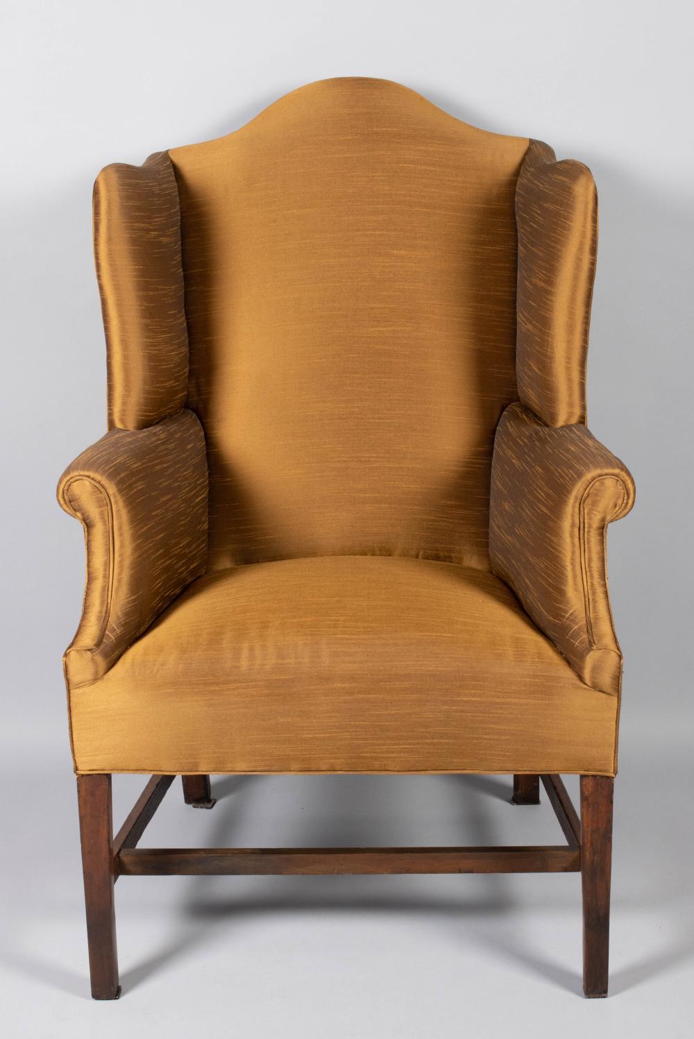 CHIPPENDALE/GEORGE III UPHOLSTERED