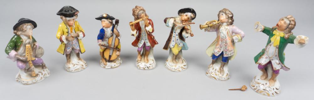 SITZENDORF PORCELAIN PART MONKEY 33d39a