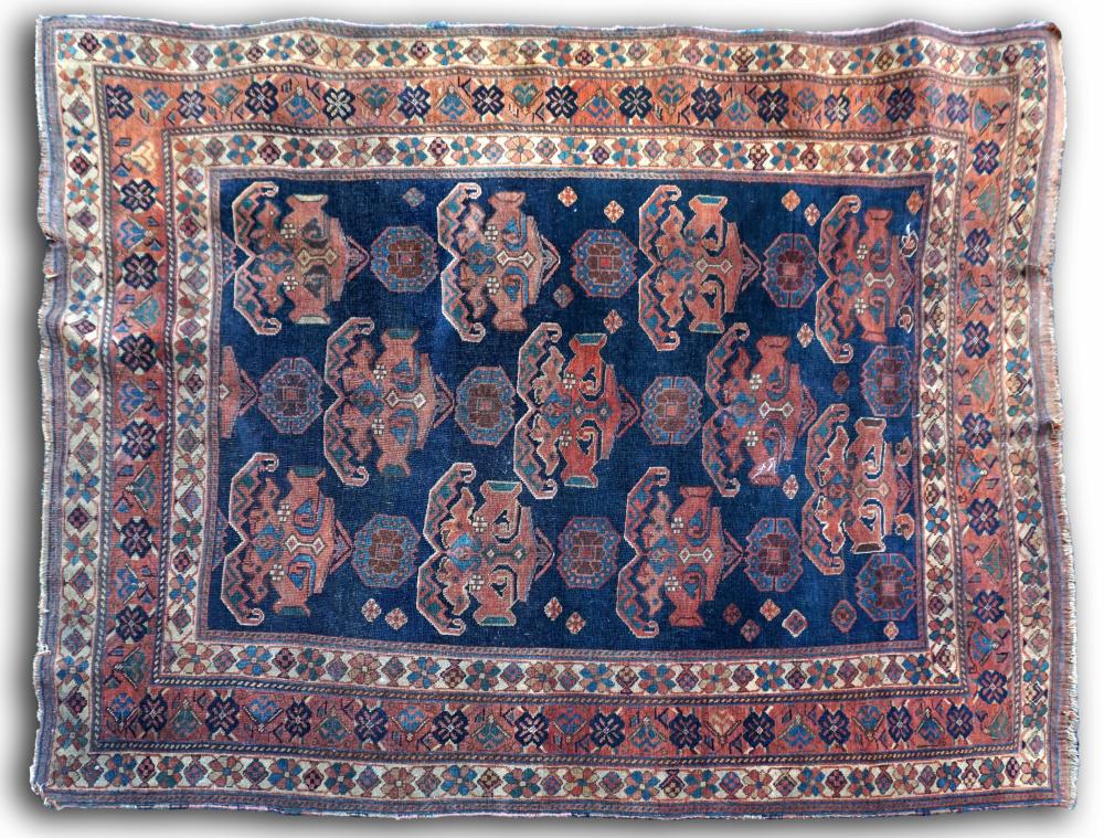 ANTIQUE PERSIAN ASHAR HAND KNOTTED 33d3bf