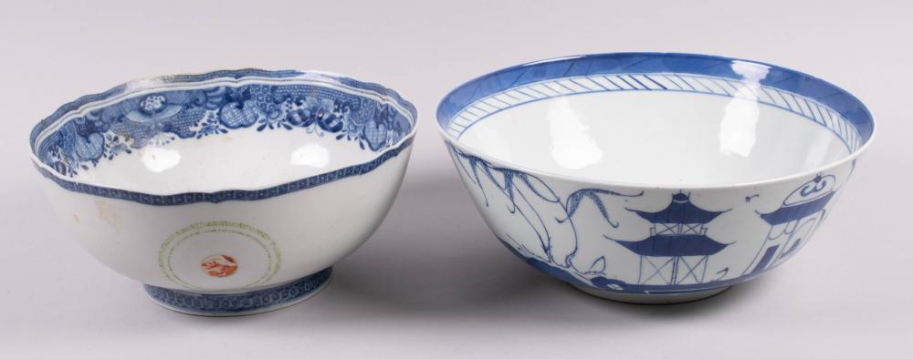 CHINESE EXPORT BLUE AND WHITE CANTON 33d433