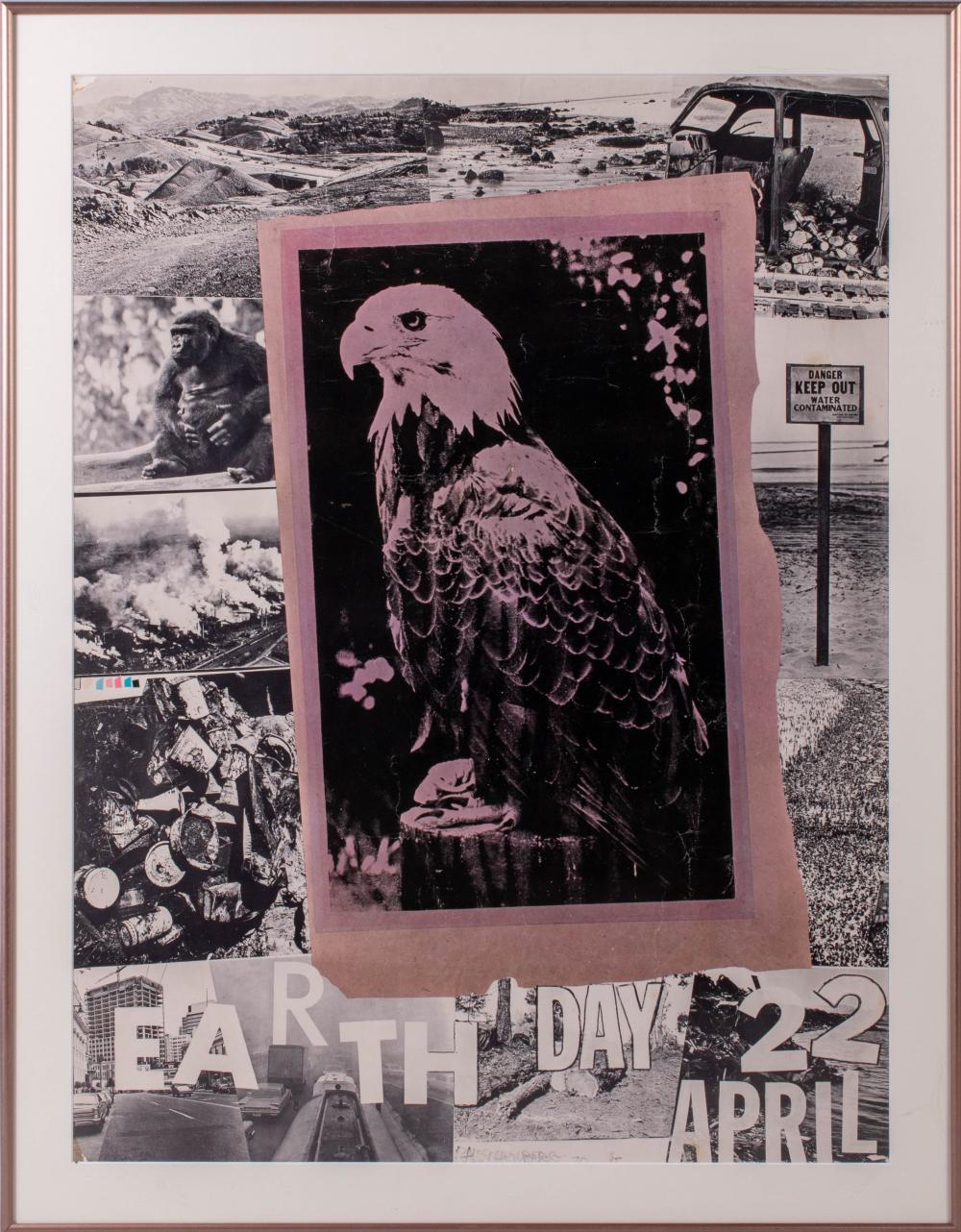 ROBERT RAUSCHENBERG, AMERICAN,