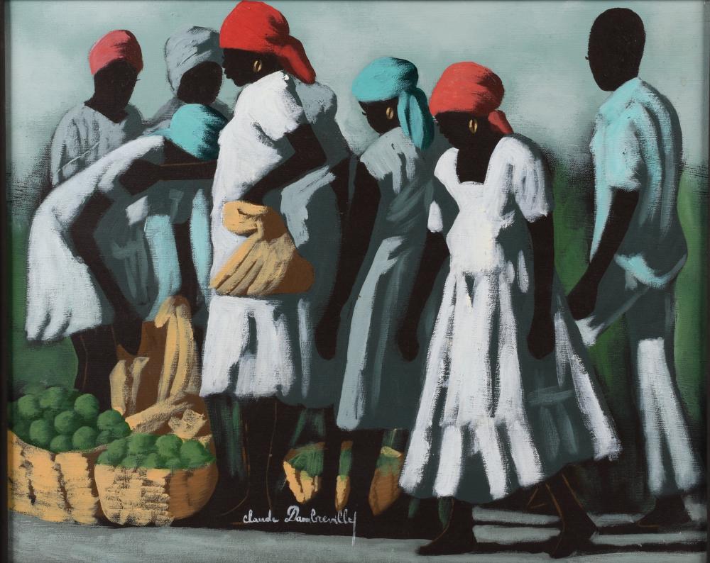 CLAUDE DAMBREVILLE, HAITIAN 1934-2021,