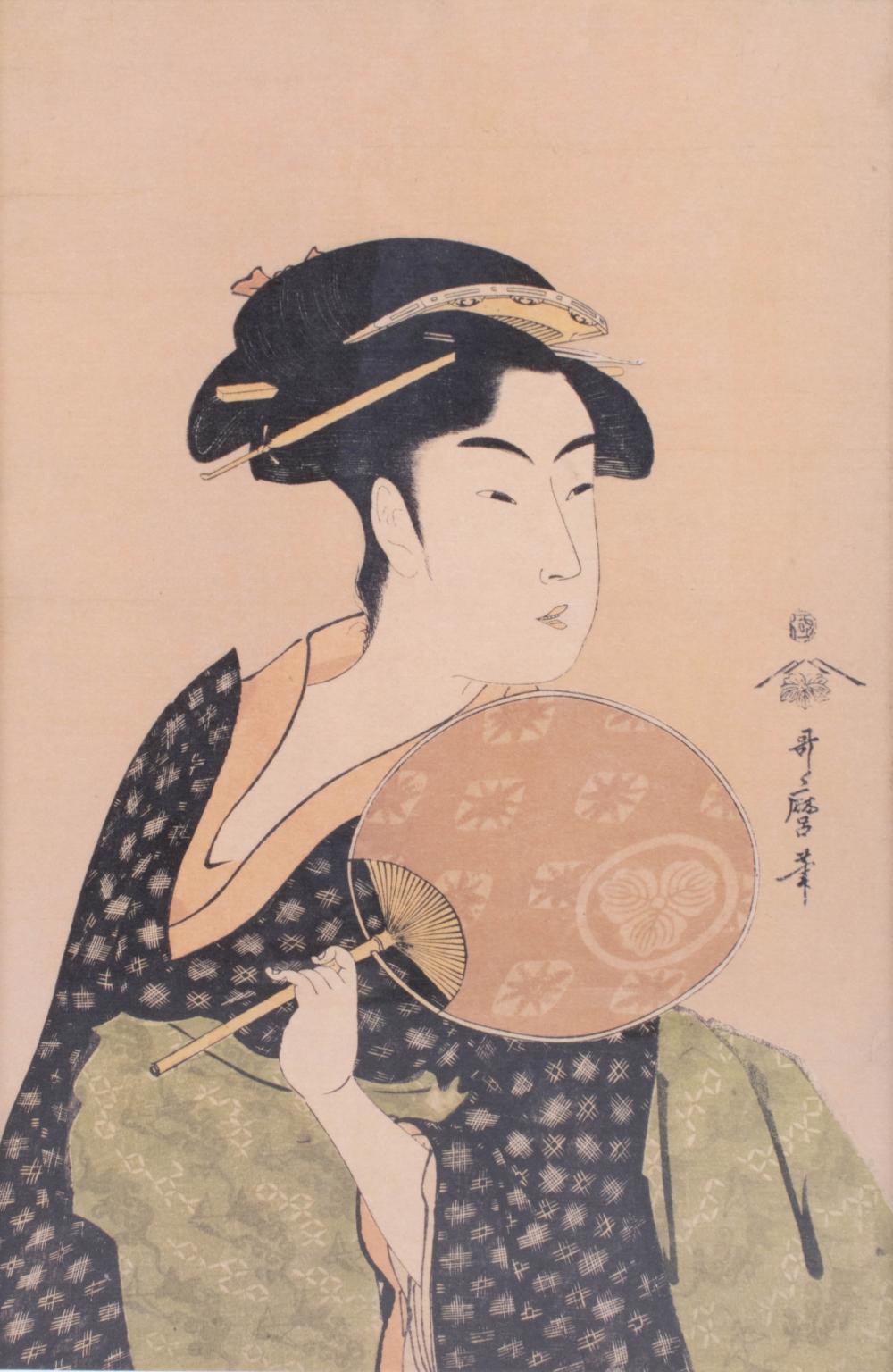 AFTER KITAGAWA UTAMARO JAPANESE 33d621