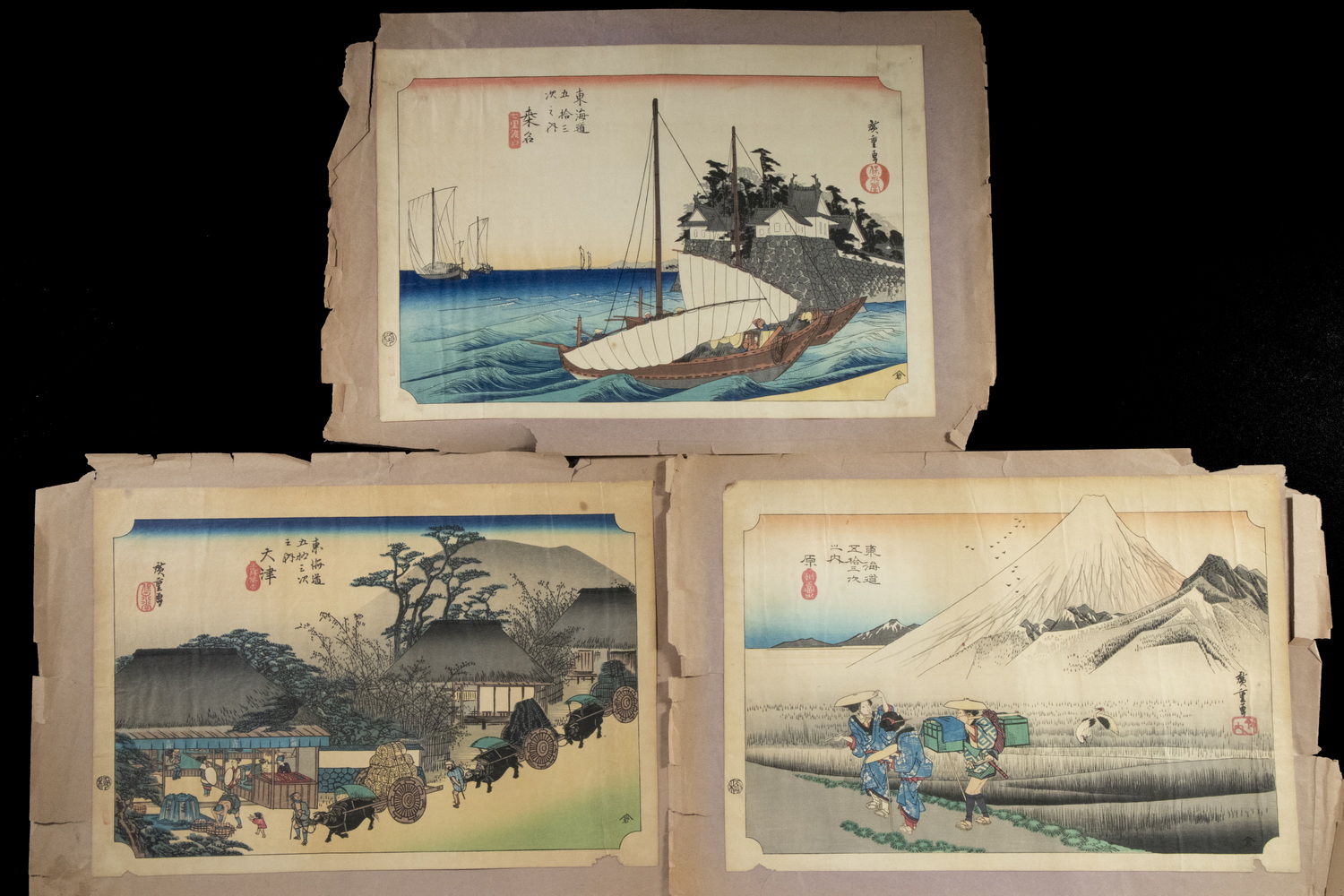  3 JAPANESE WOODBLOCK PRINTS BY 33d684