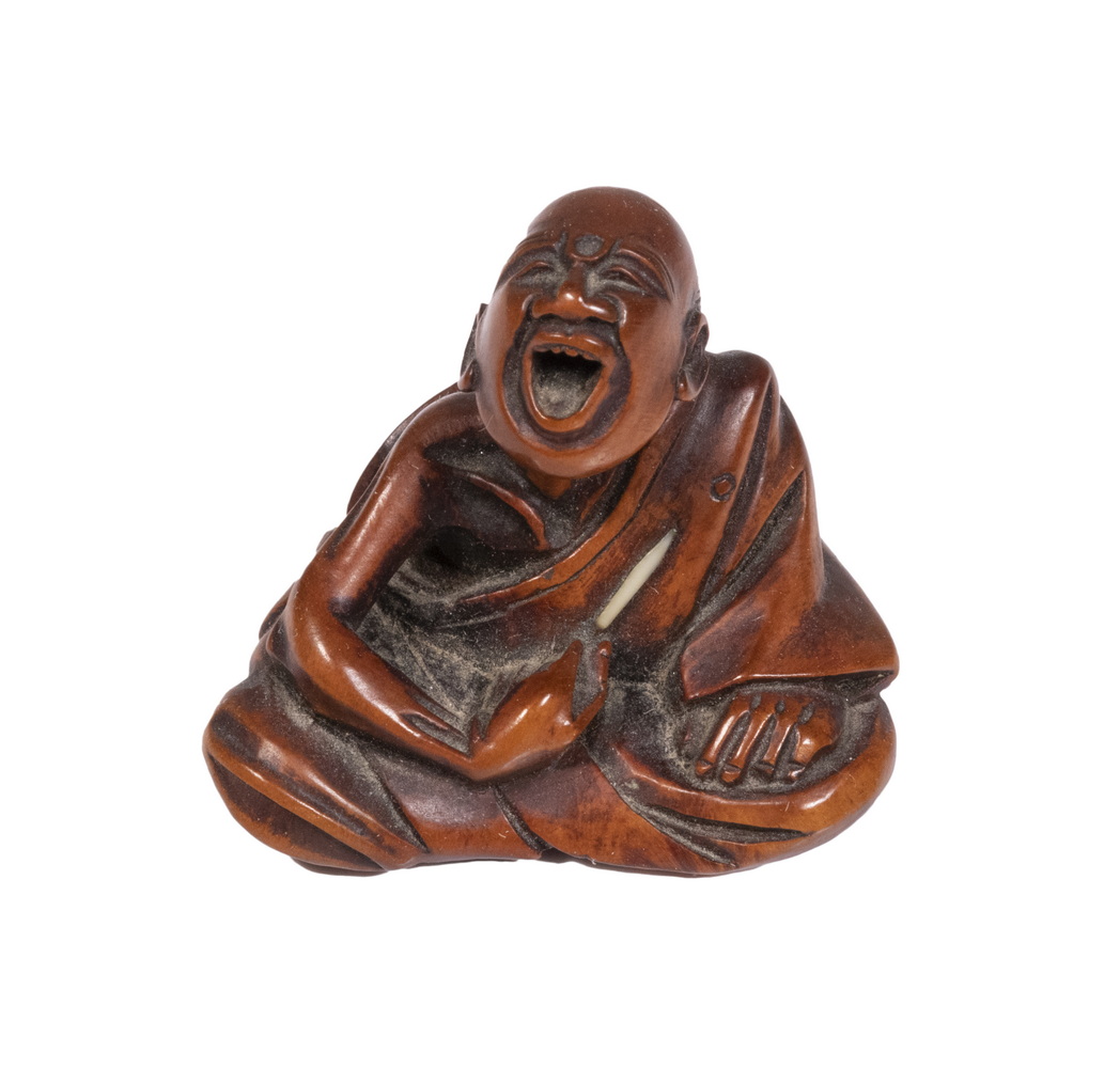 19TH C JAPANESE BOXWOOD NETSUKE  33d720