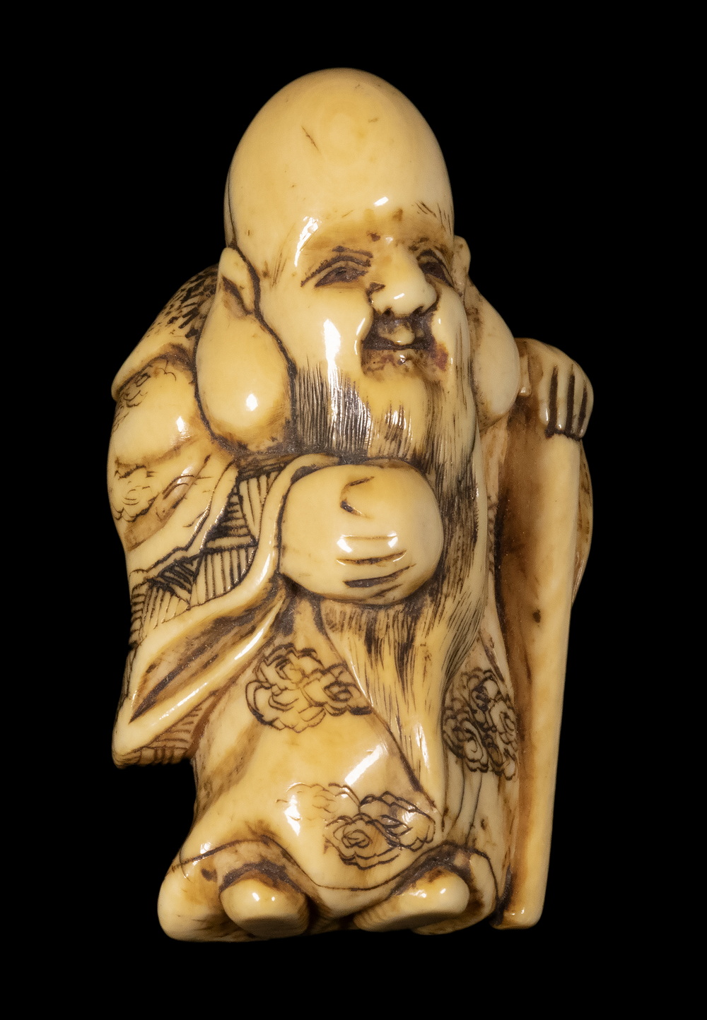 19TH C. JAPANESE IVORY NETSUKE