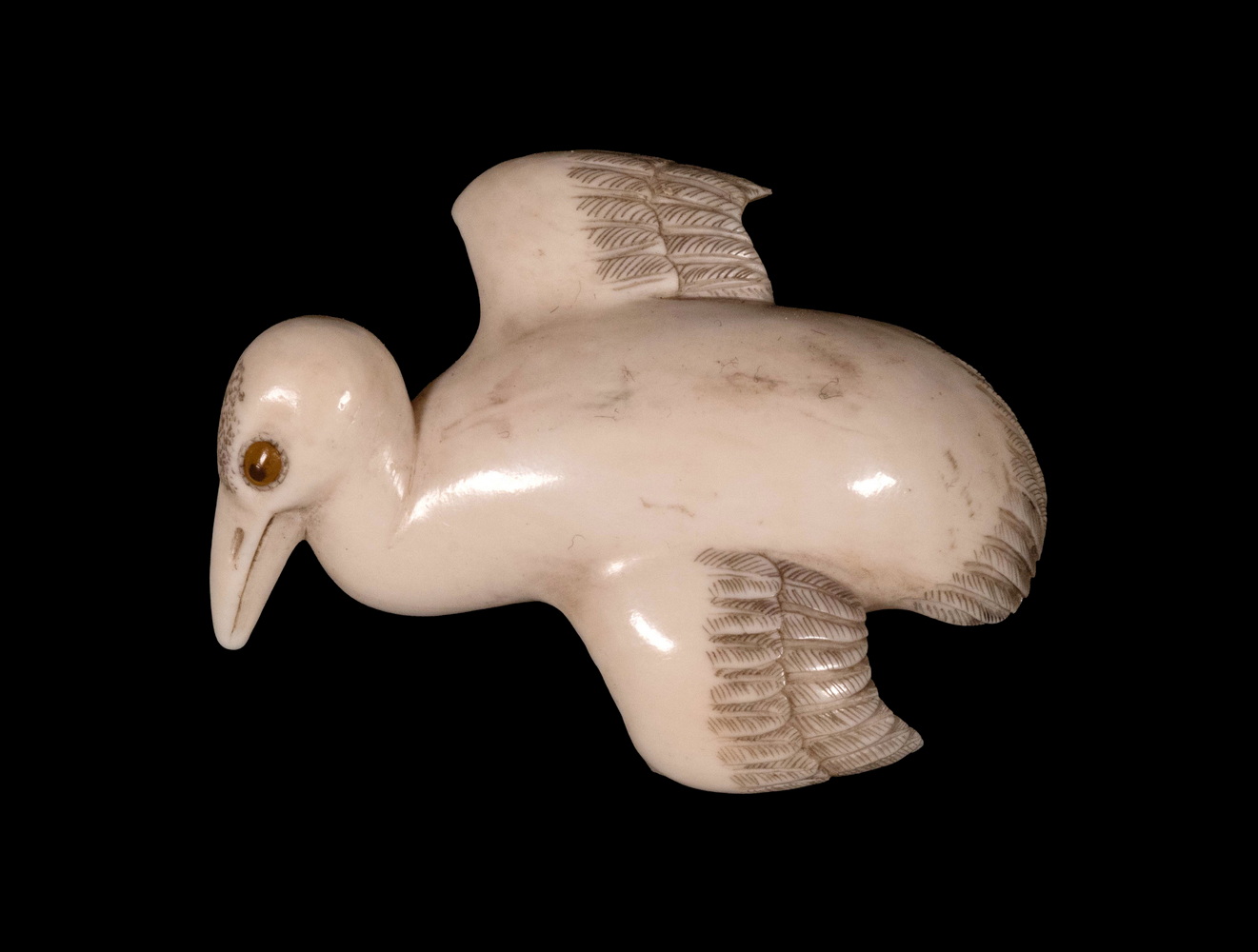 19TH C. JAPANESE IVORY NETSUKE,