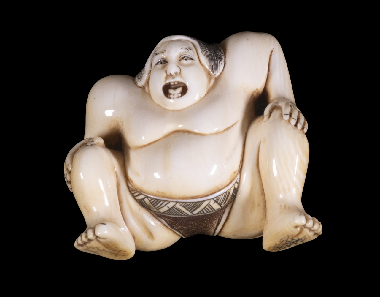 19TH C. JAPANESE IVORY NETSUKE