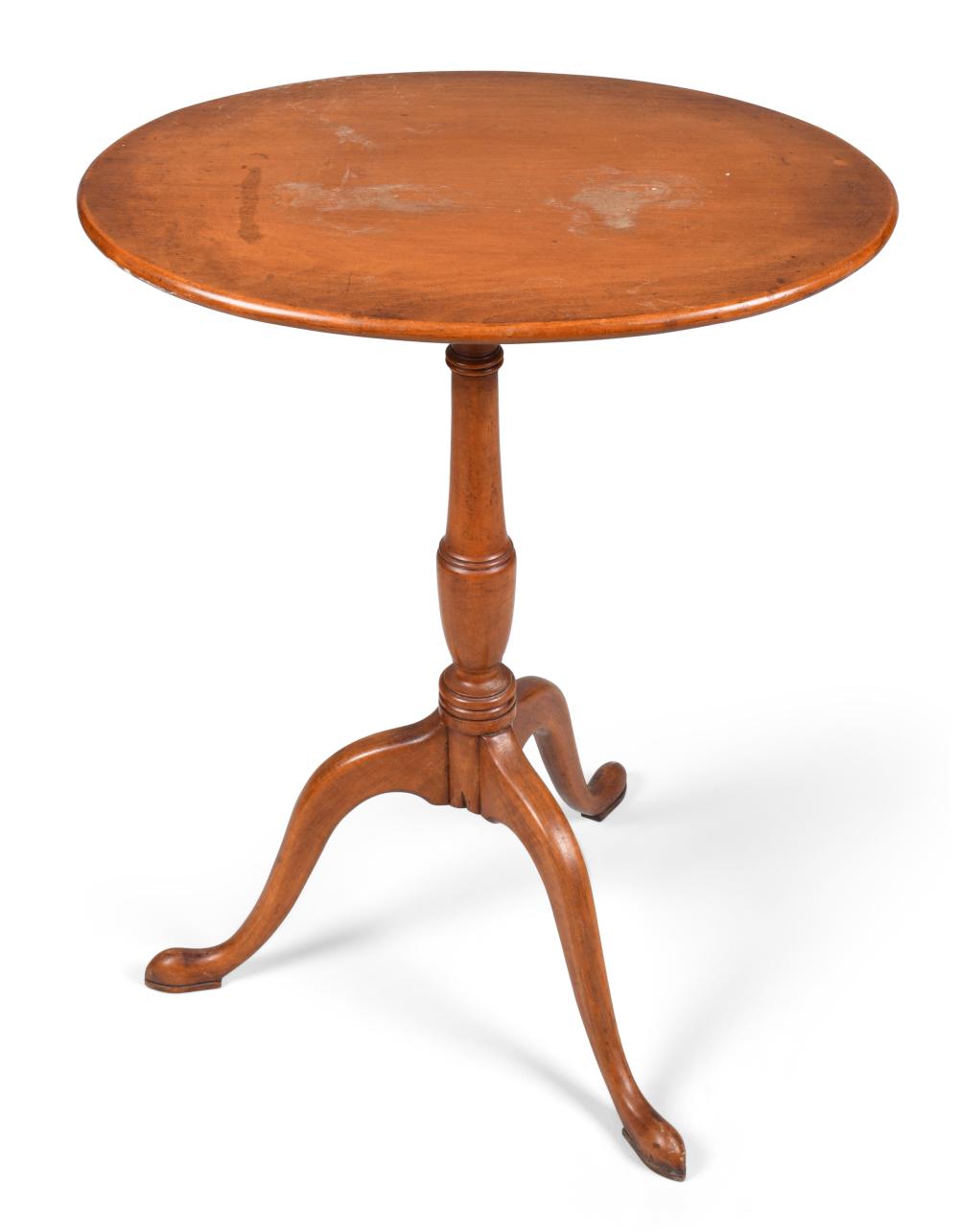 FEDERAL STYLE CHERRY TILT-TOP TABLE