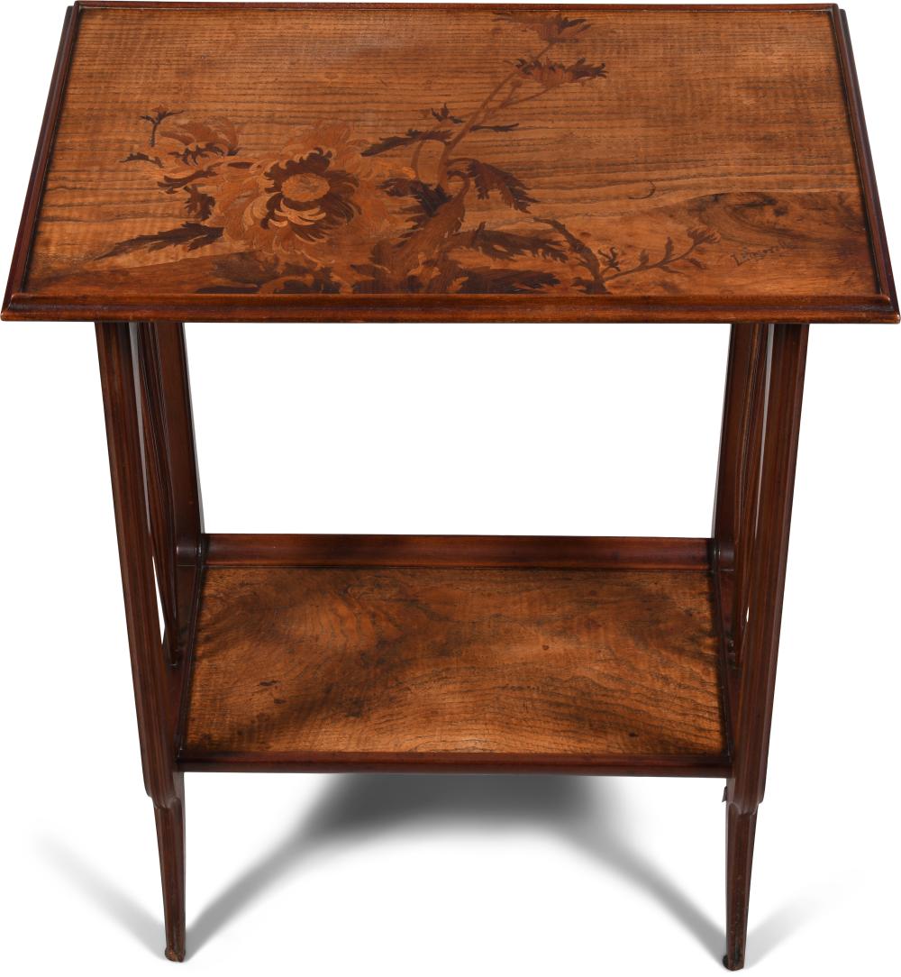 LOUIS MAJORELLE MARQUETRY INLAID