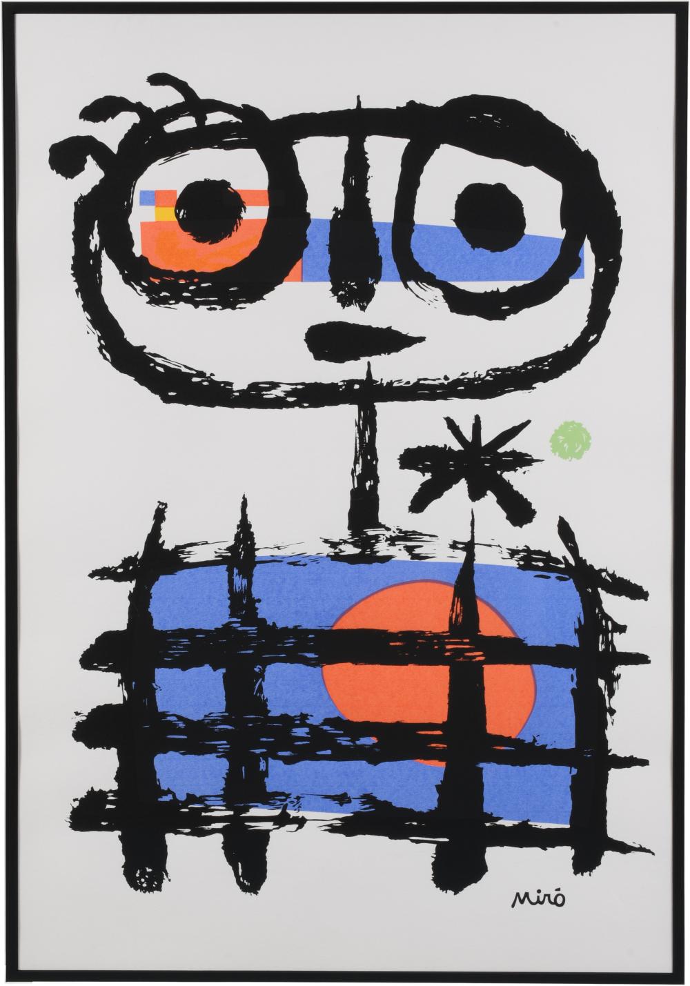 AFTER JOAN MIRO, SUN EATER, 1955,