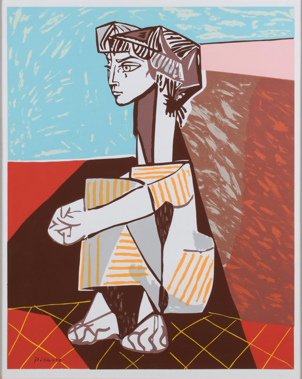 AFTER PABLO PICASSO PORTRAIT OF 33d94b