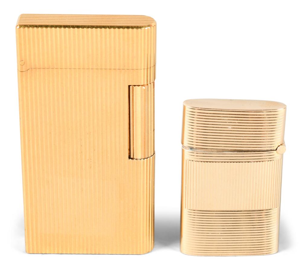 CARAN DACHE GOLD PLATED LIGHTER AND