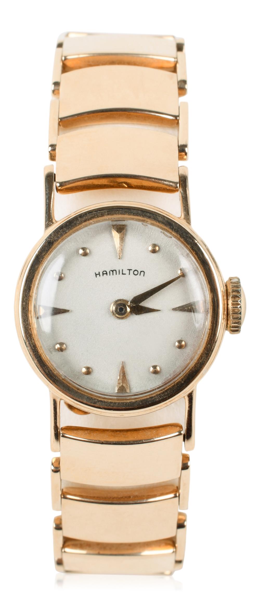 HAMILTON 14K YELLOW GOLD WOMEN'S