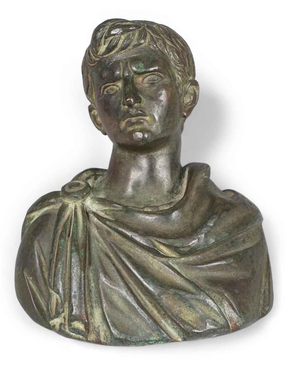 SMALL JULIUS CAESAR BUST MOUNT