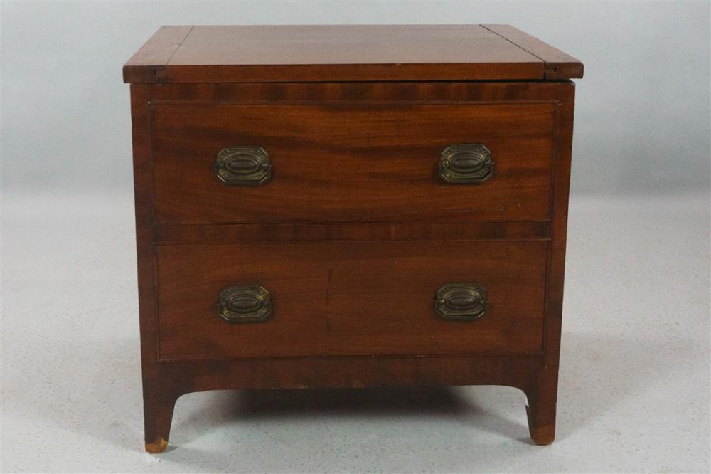 FEDERAL MAHOGANY COMMODE EARLY 33db81