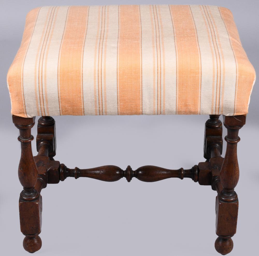 ENGLISH BAROQUE STYLE OAK BENCH 33dbad