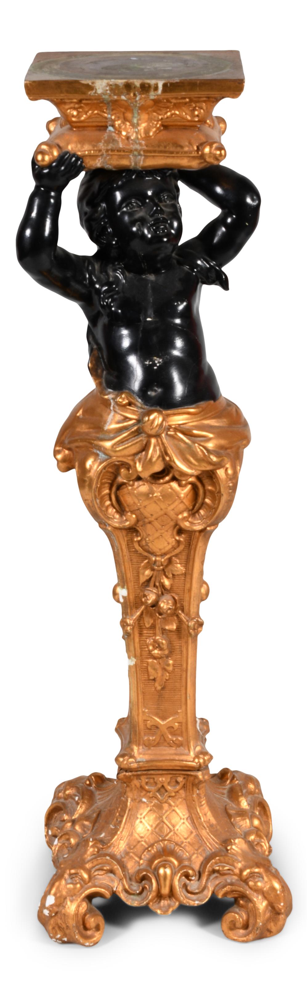 ITALIAN CLASSICAL STYLE GILT COMPOSITION 33dbc1