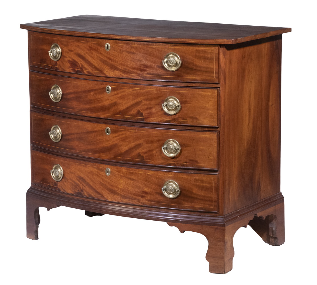 18TH C MAHOGANY DRESSER American 33dd42