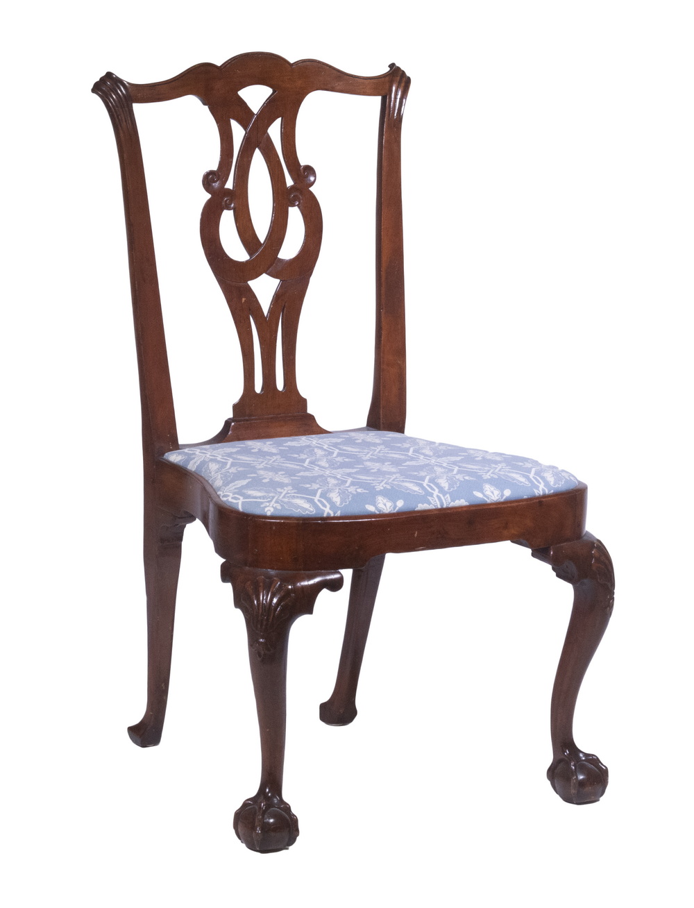 18TH C CHIPPENDALE DINING CHAIR 33dd48