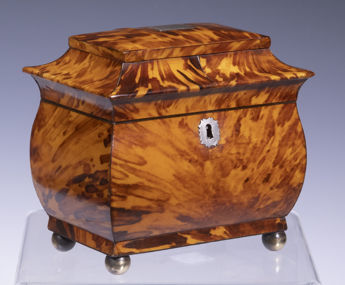 TORTOISESHELL TEA CADDY English 33dd7d