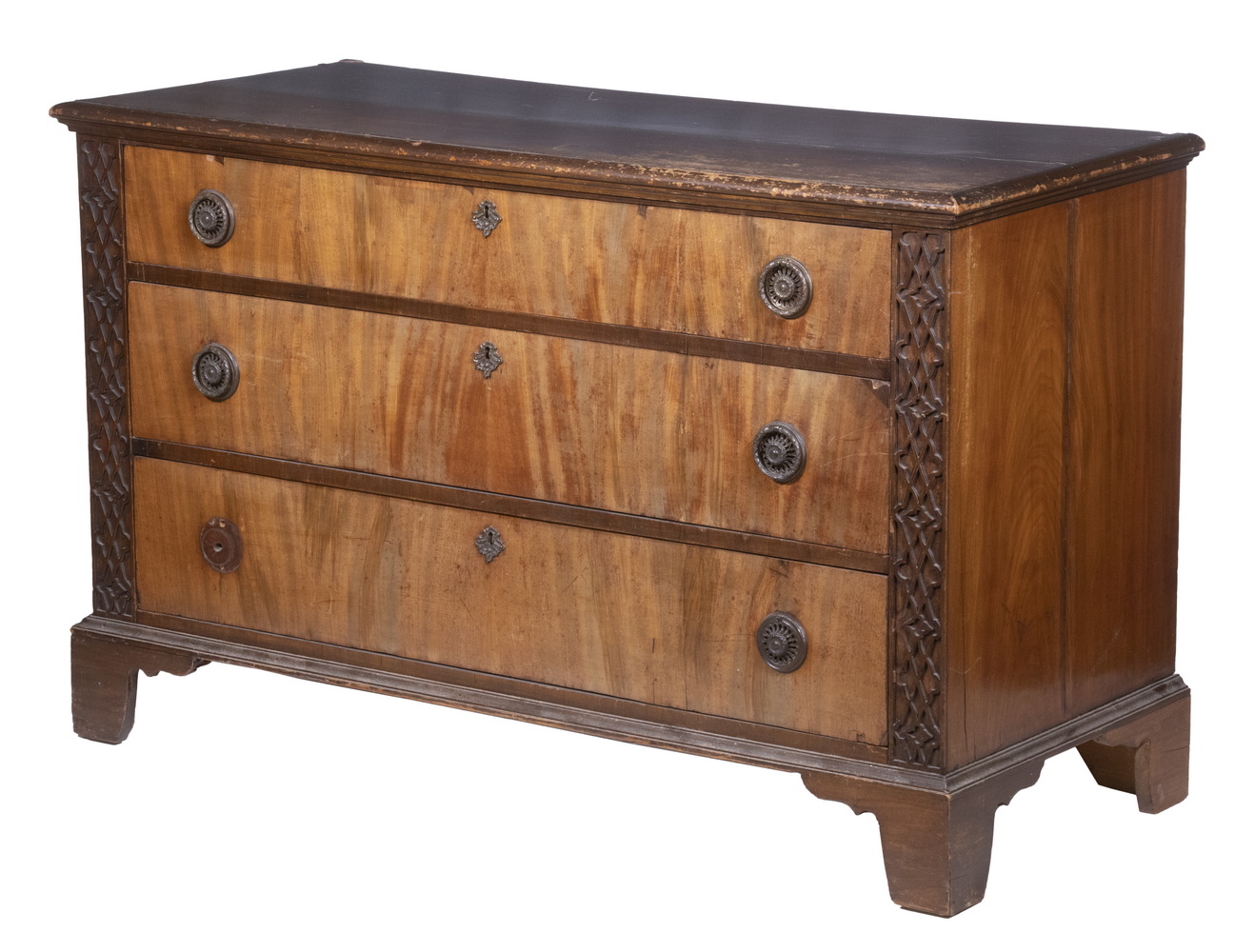 CHIPPENDALE CHEST 18th c English 33dd9f