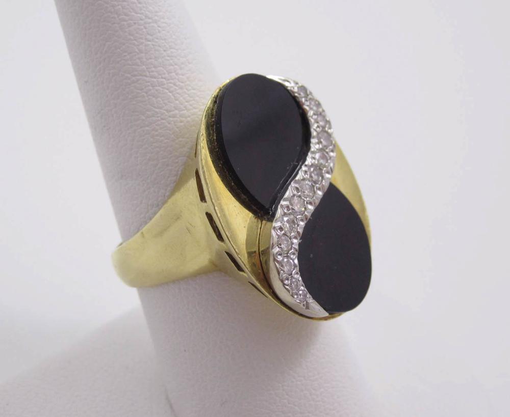 DIAMOND, BLACK ONYX AND EIGHTEEN