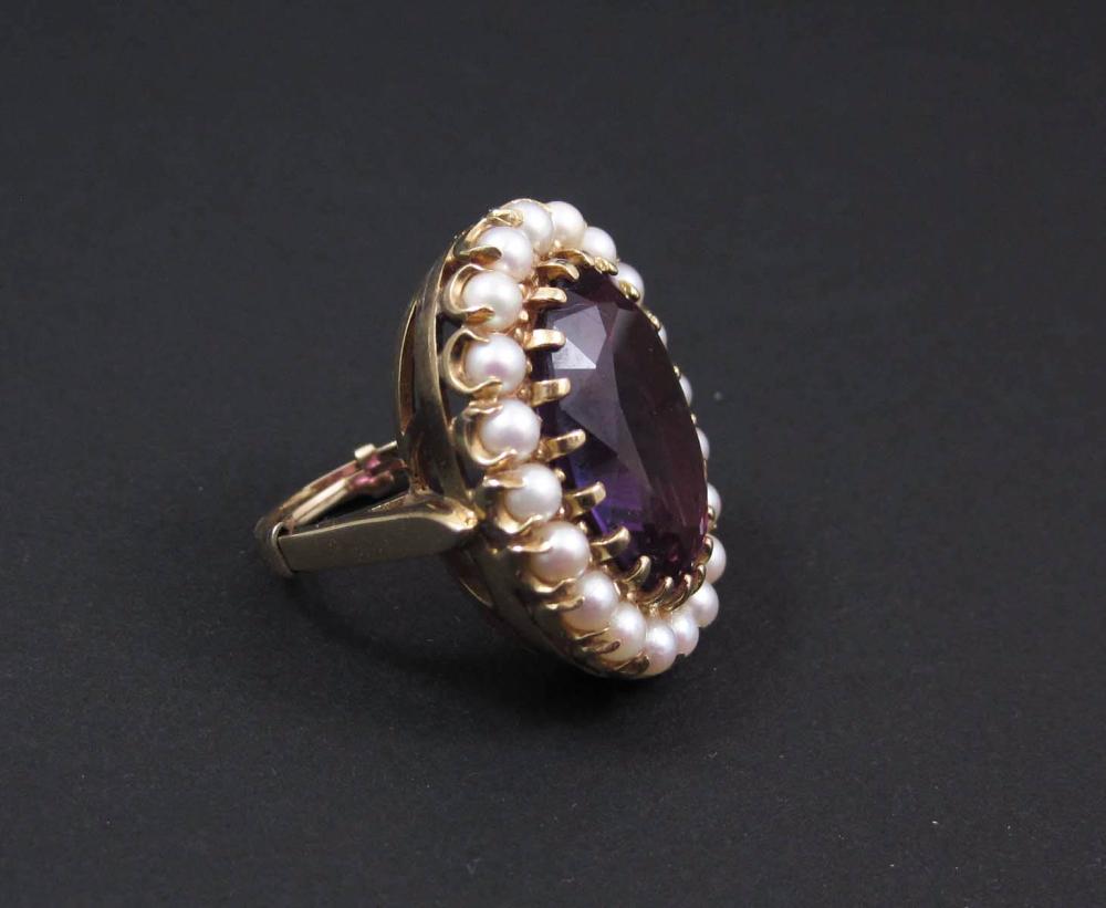 AMETHYST PEARL AND FOURTEEN KARAT 33dee5