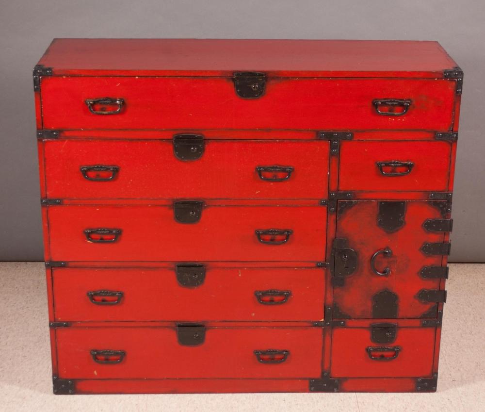 JAPANESE TANSU CHEST, EARLY 20TH