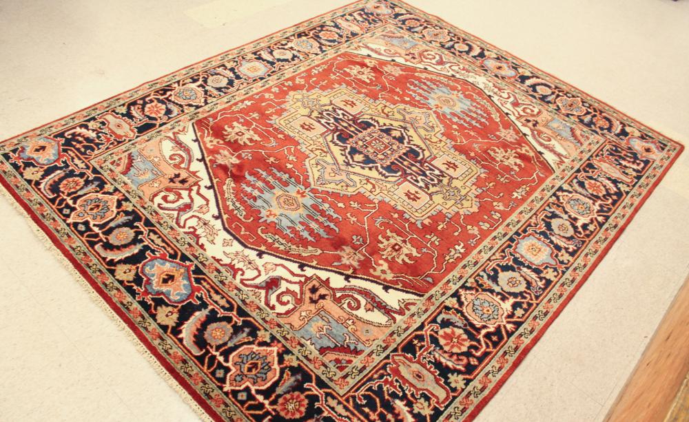 HAND KNOTTED ORIENTAL CARPET INDO PERSIAN 33df96