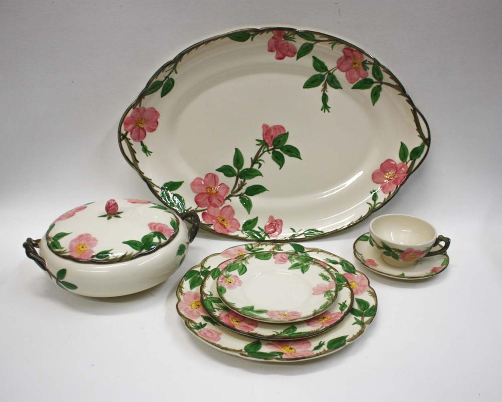 FRANCISCAN "DESERT ROSE" DINNERWARE