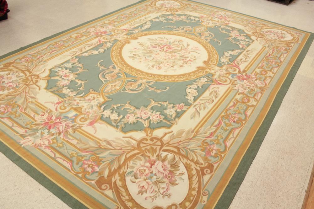 HAND WOVEN ORIENTAL CARPET, FRENCH