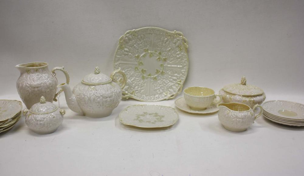 BELLEEK BLACK MARK PARIAN PORCELAIN 33e02f