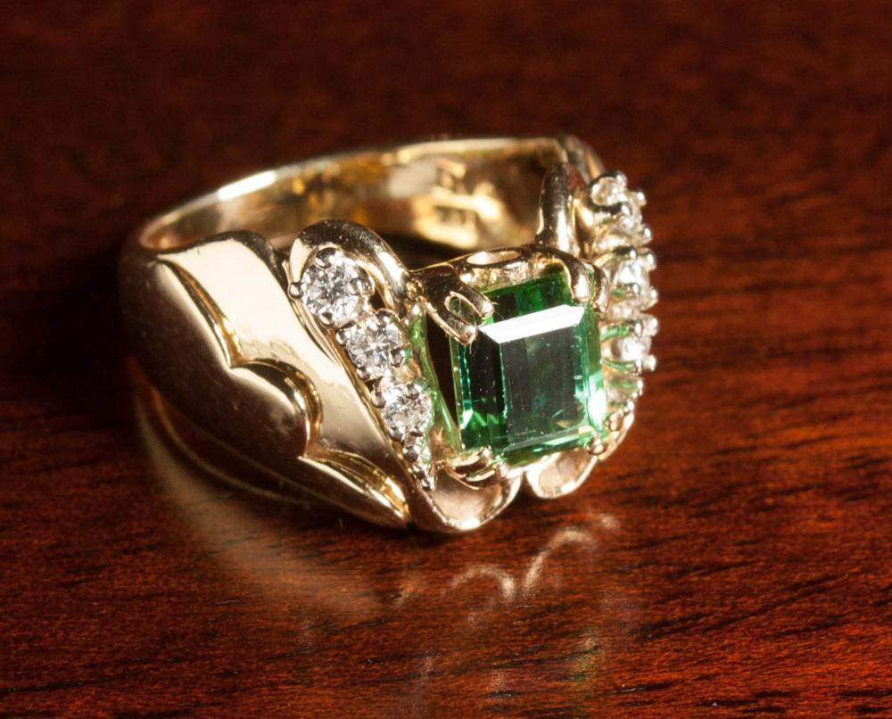 DIAMONDS GREEN TOURMALINE AND 33e05f