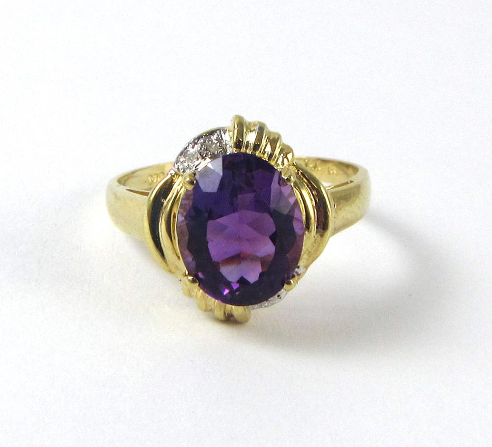 AMETHYST DIAMOND AND FOURTEEN 33e0d2